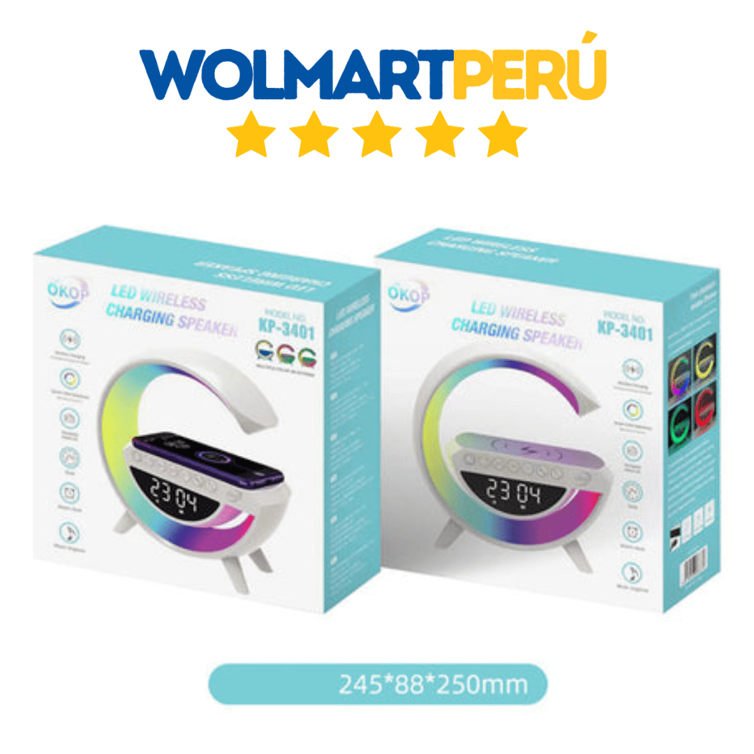 PARLANTE CARGADOR SMART 4 EN 1